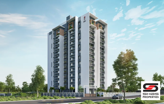 2 and 3 BHK flats for sale in Vyttila, Kochi