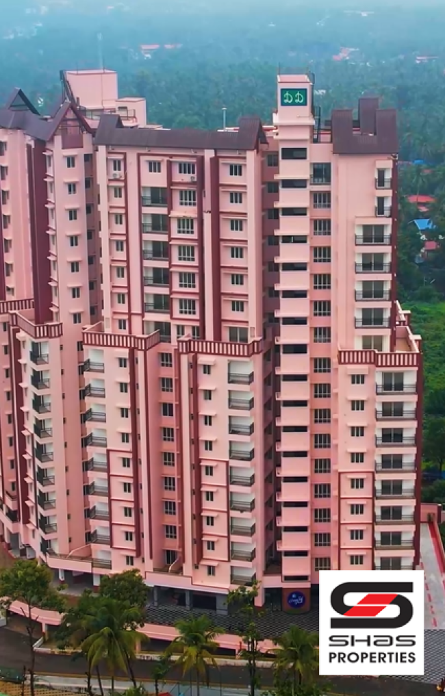 2 and 3 BHK apartments for sale in Kuriachira, Thrissur