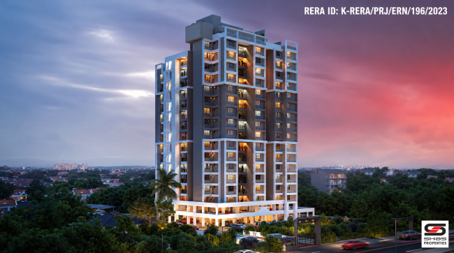 Premium 2,3 BHK Flats for Sale in Cheranalloor, Kochi