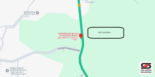 30 Cent Plot in Front of Kozhikode- Palakkad Highway