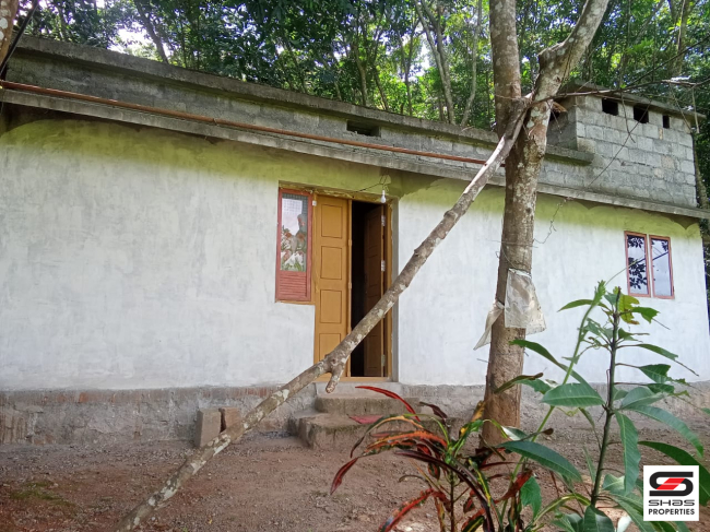 Land with 2 BHK house for sale in Kadampazhipuram, Palakkad