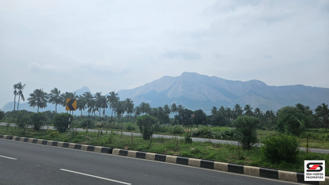 NH facing land for rent in Walayar, Palakkad