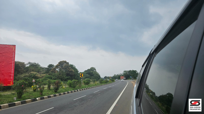 NH facing land for rent in Walayar, Palakkad