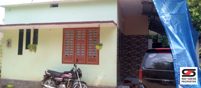 2 BHK house for sale in Pattambi, Palakkad for 15 Lakhs
