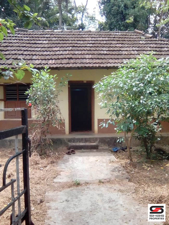 Land with old house for sale in Parali, Palakkad