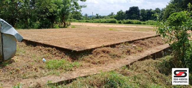 Plot with foundation for sale in Pazhayannur, Thrissur