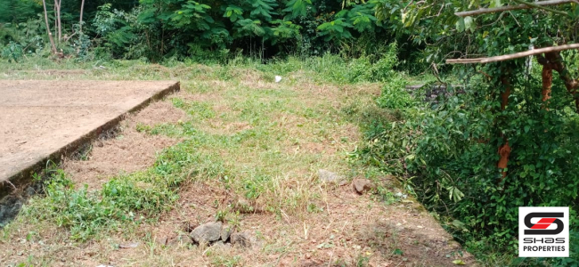 Plot with foundation for sale in Pazhayannur, Thrissur