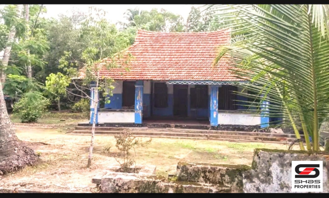 Resort land with old house for sale in Kumbalangi, Kochi