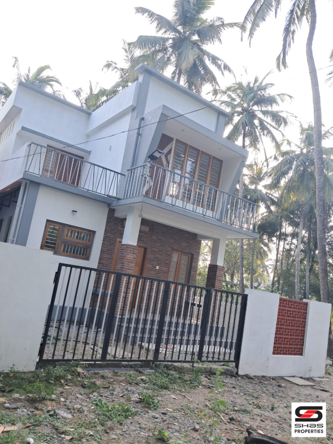 New 3 BHK house for sale in Dhoni, Palakkad
