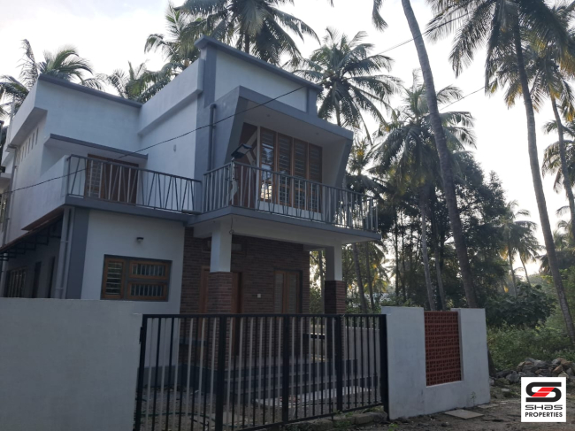 New 3 BHK house for sale in Dhoni, Palakkad