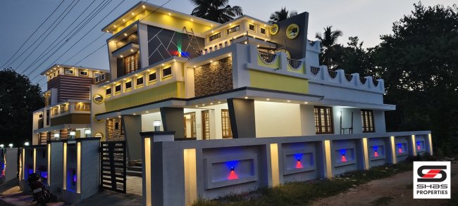 3 BHK new villa for sale in Kozhinjampara, Palakkad