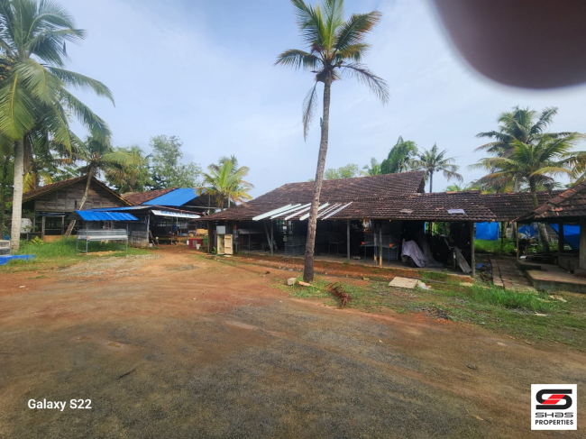 Land with house for sale in Karunagappalli, Kollam