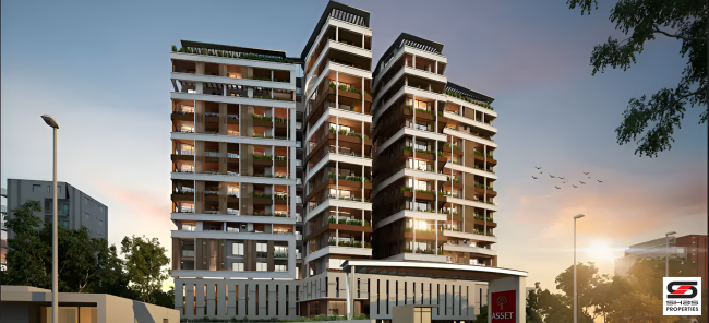 3 and 4 BHK flats for sale in Ravipuram, Ernakulam