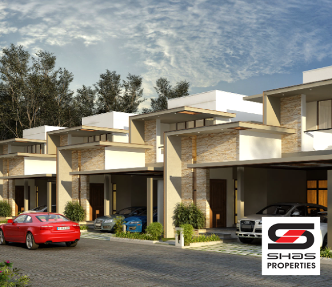 3 and 4 BHK villas for sale in Amalanagar, Thrissur