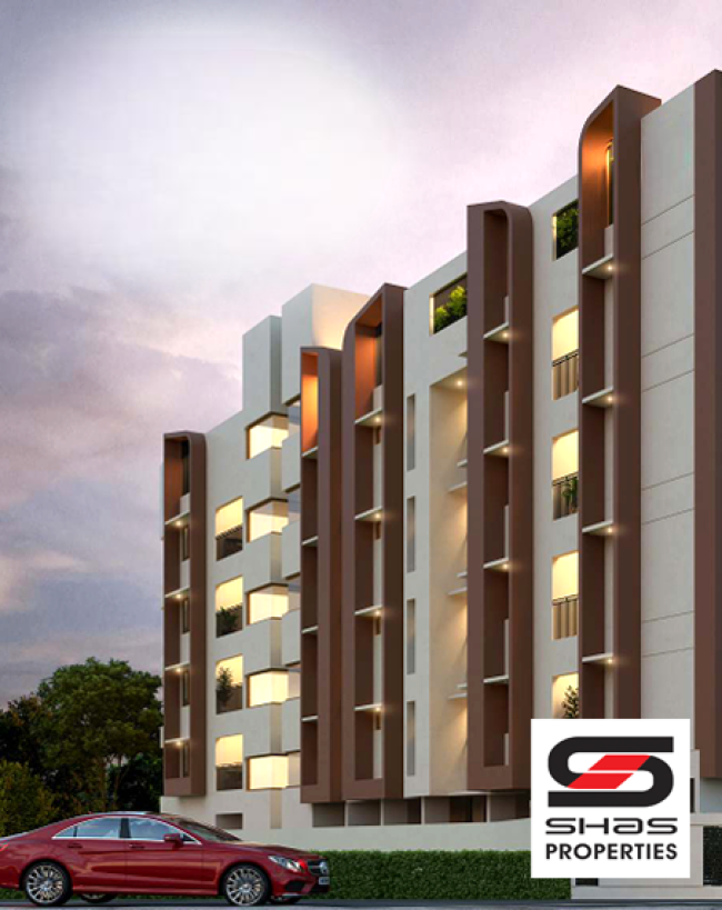 2 and 3 BHK flats in Punkunnam, Thrissur for sale