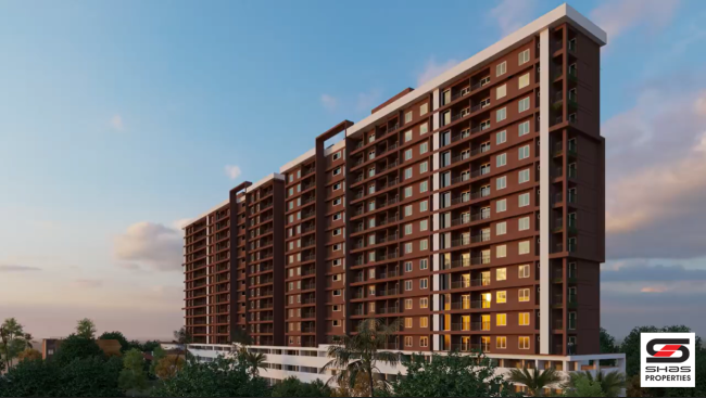 2, 3 and 4 BHK flats for sale in Puthur, Palakkad