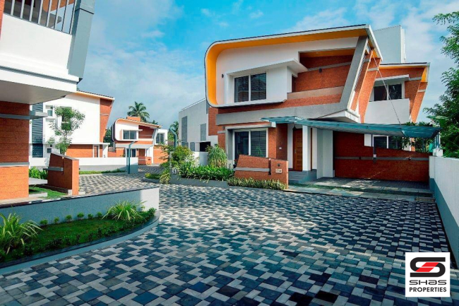 Luxurious 3 BHK villas for sale in Peramangalam, Thrissur