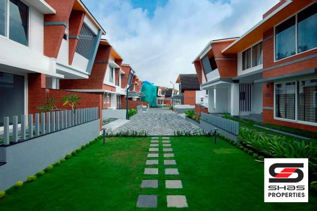 Luxurious 3 BHK villas for sale in Peramangalam, Thrissur