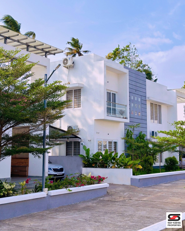 3 BHK villas for sale near Kuttanellur, Thrissur