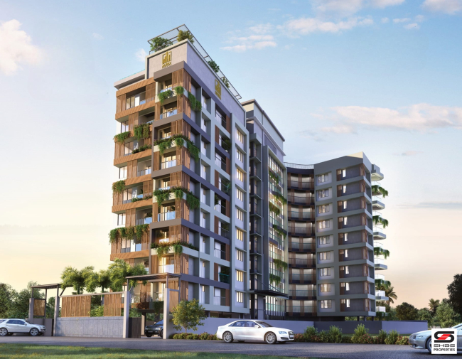 1, 2 and 3 BHK flats for sale in Chembukkav, Thrissur