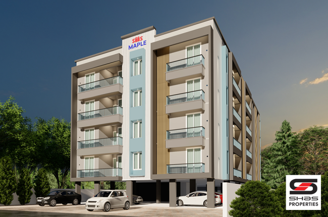 2 and 3 BHK flats for sale in Edappally, Kochi