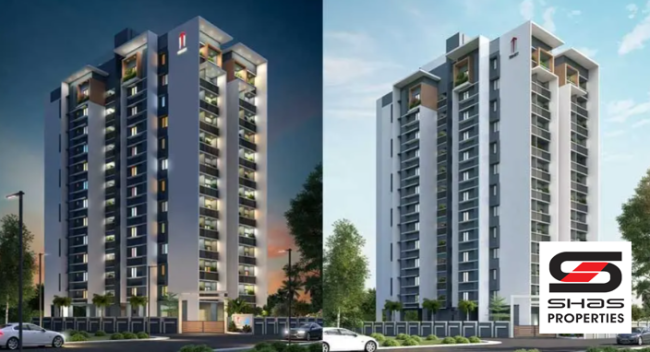 2 and 3 BHK flats for sale in Vyttila, Kochi