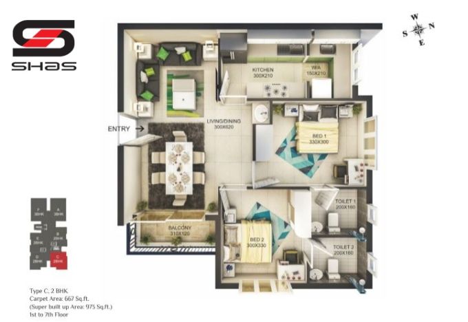 Varma Homes compact apartments for sale in Chottanikkara, Ernakulam