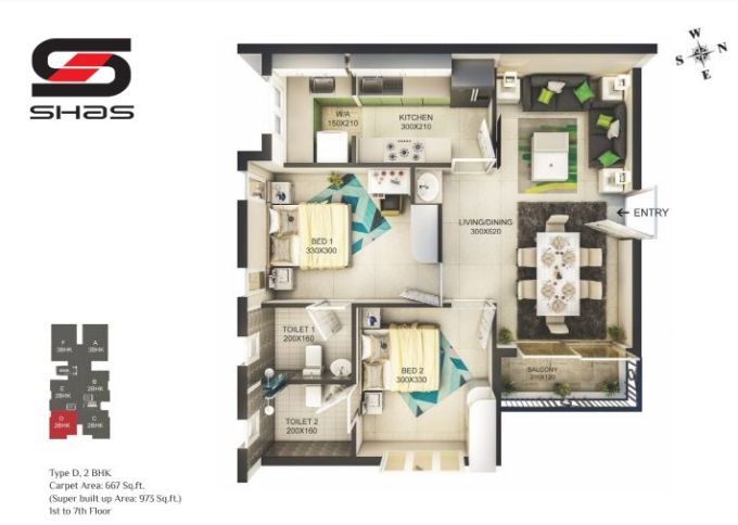 Varma Homes compact apartments for sale in Chottanikkara, Ernakulam